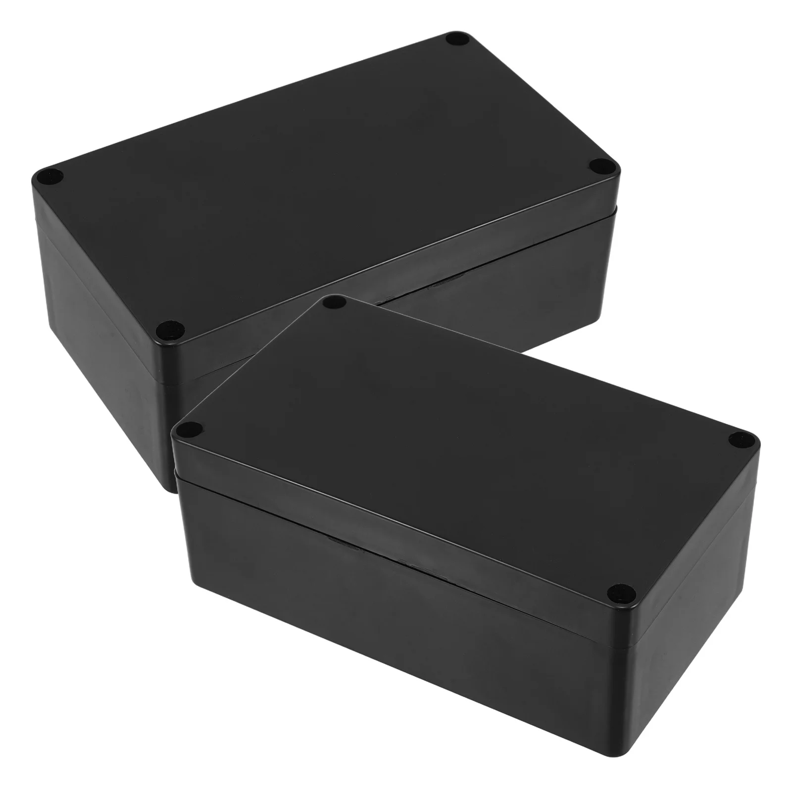 

2 шт. водонепроницаемая распределительная коробка IP65 ABS пластиковый электрический корпус для наружного подключения шнура питания прочный