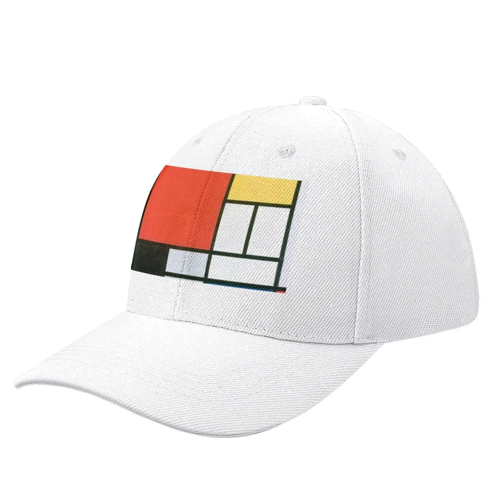 Piet Mondrian, Composition in red, yellow, blue and black Baseball Cap Christmas Hat Beach Bag Men's Caps Women's