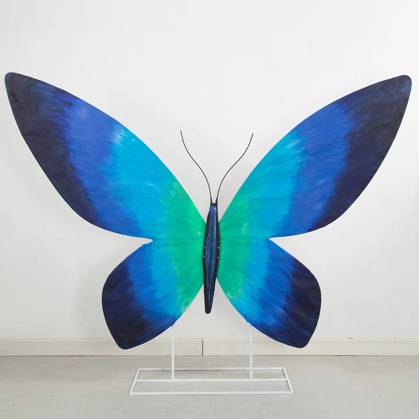 CX large-scale simulated butterfly decoration landscaping shopping mall Meichen ornament window scene green plant layout