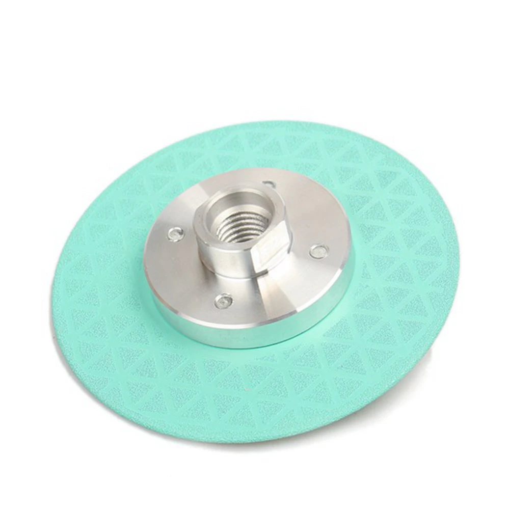 Angle Grinder Cutter Wheel Double Sided Saw Blade M14 Vacuum Brazed Diamond Grinding Disc for Quartz Marble Ceramic Tile