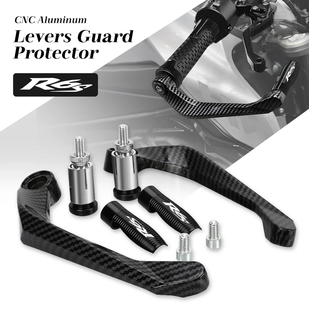 

FOR Yamaha R6S 2006 2007 2008 2009 2010 CNC Motorcycle Levers Guard Brake Clutch Handlebar Grips End Protector