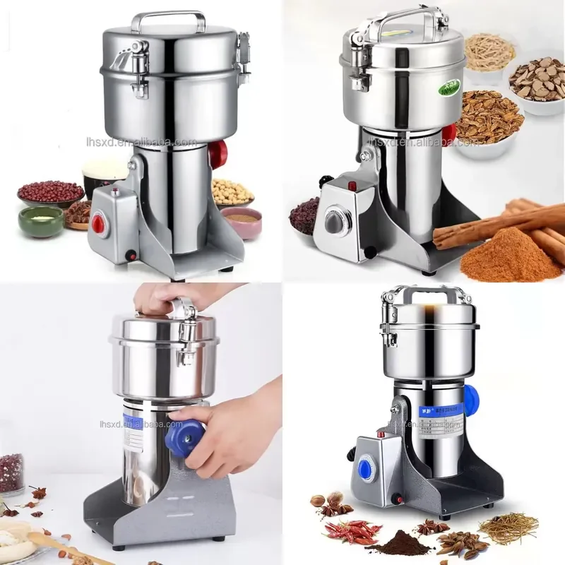¡Novedad 2026! Molinillo Pulverizador de Granos de Café, Arroz, Chile Rojo, Maíz, Sésamo, Soja y Pimienta