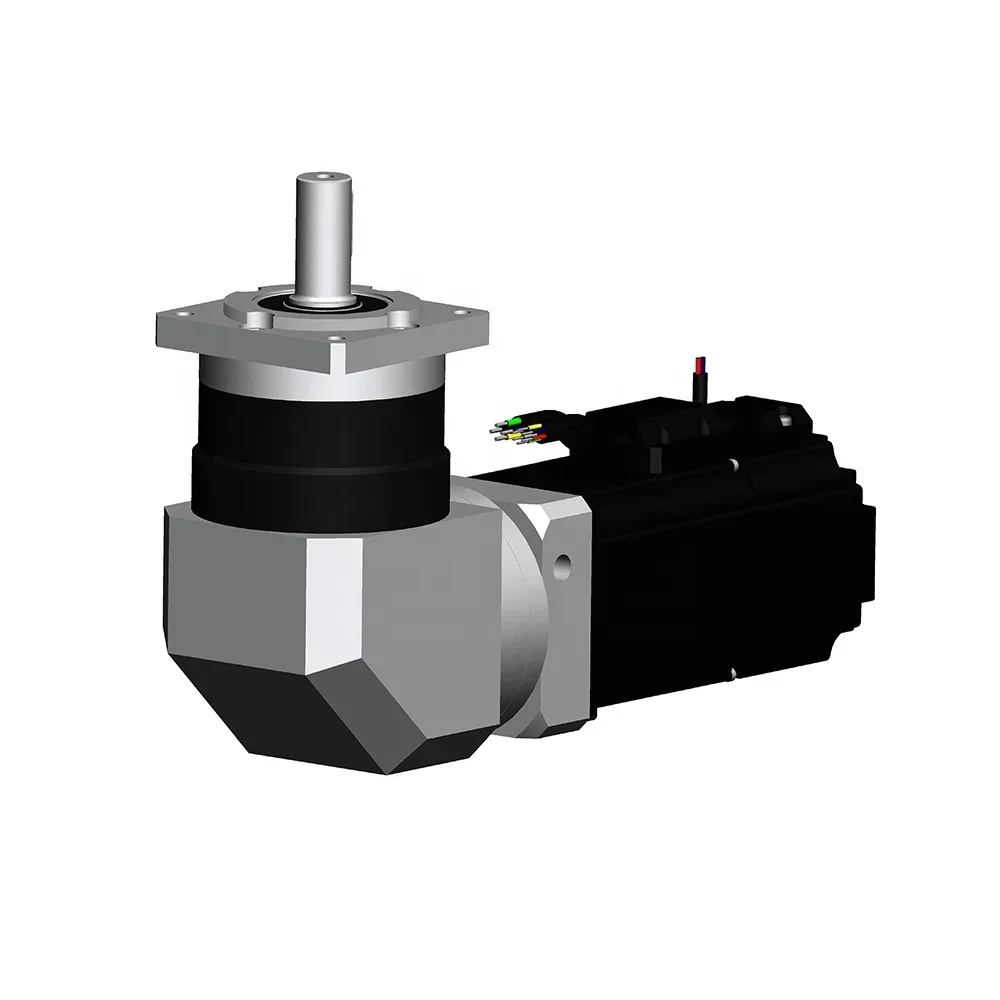 High precision Right-angle planetary Geared Hybrid servo Braked Nema23 Closed-loop stepper motor reducer & encoder