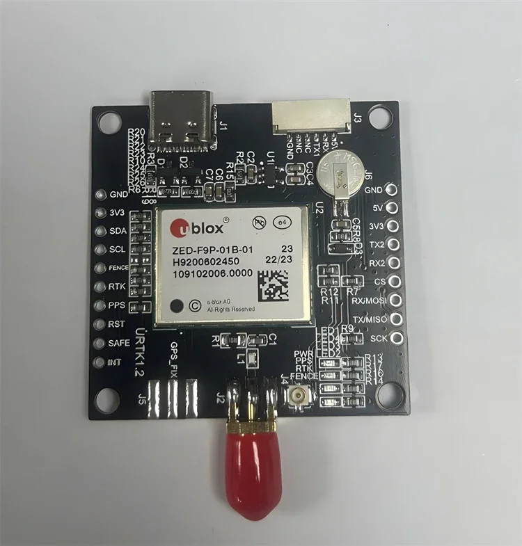 ZED-F9P-01B-01 RTK differential centimeter-level positioning module GPS navigation module new supply receiver um980 GNSS board