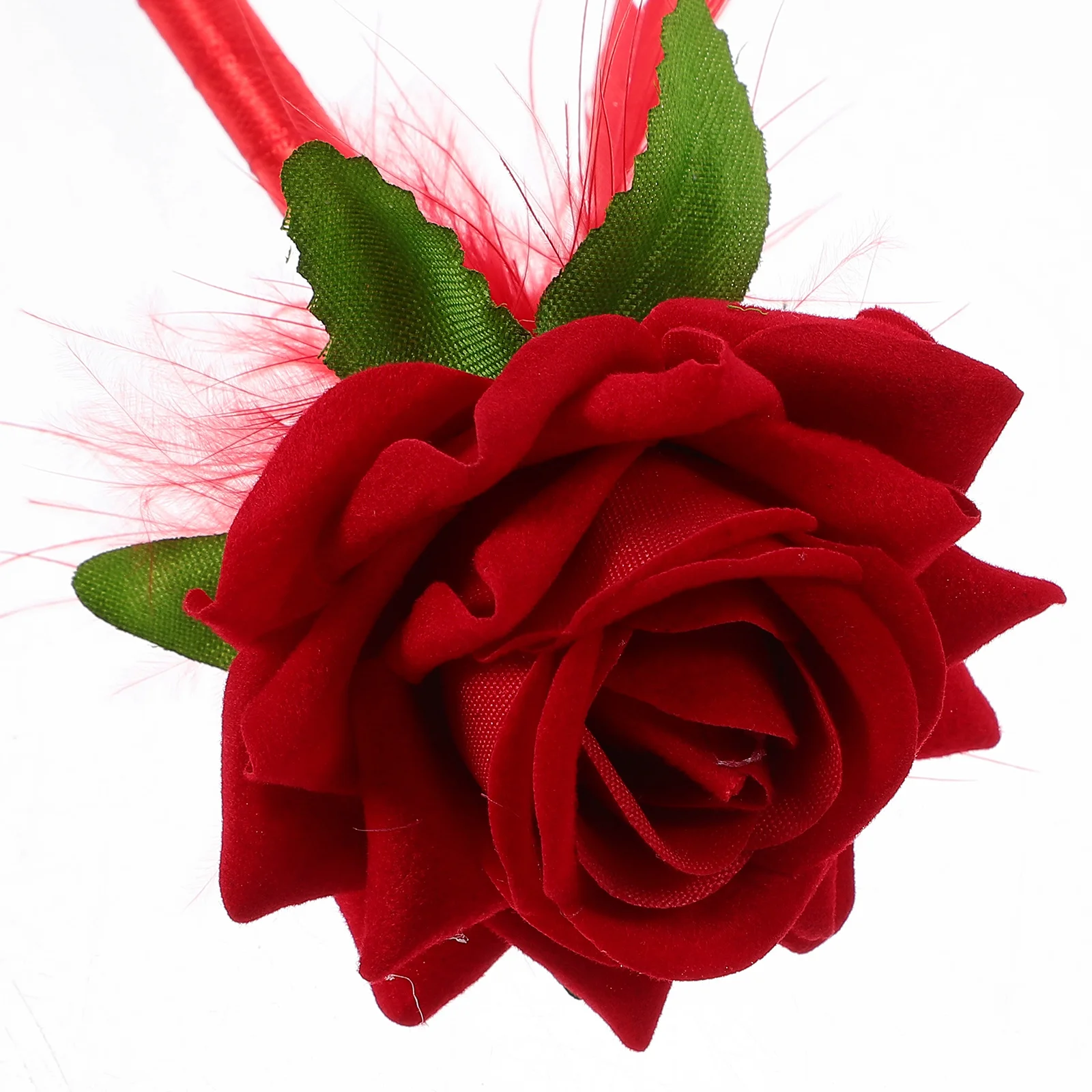 2Pcs Rose Flower Ballpoint Pens Plastic Pens Fun Creative Writing Supplies Office Use Cute Stationery Items