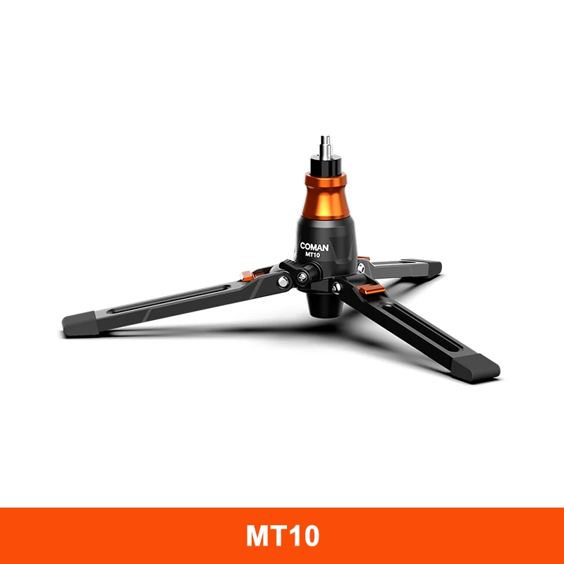 Coman Mt10 Aluminum Alloy Tripod Stand with 3/8