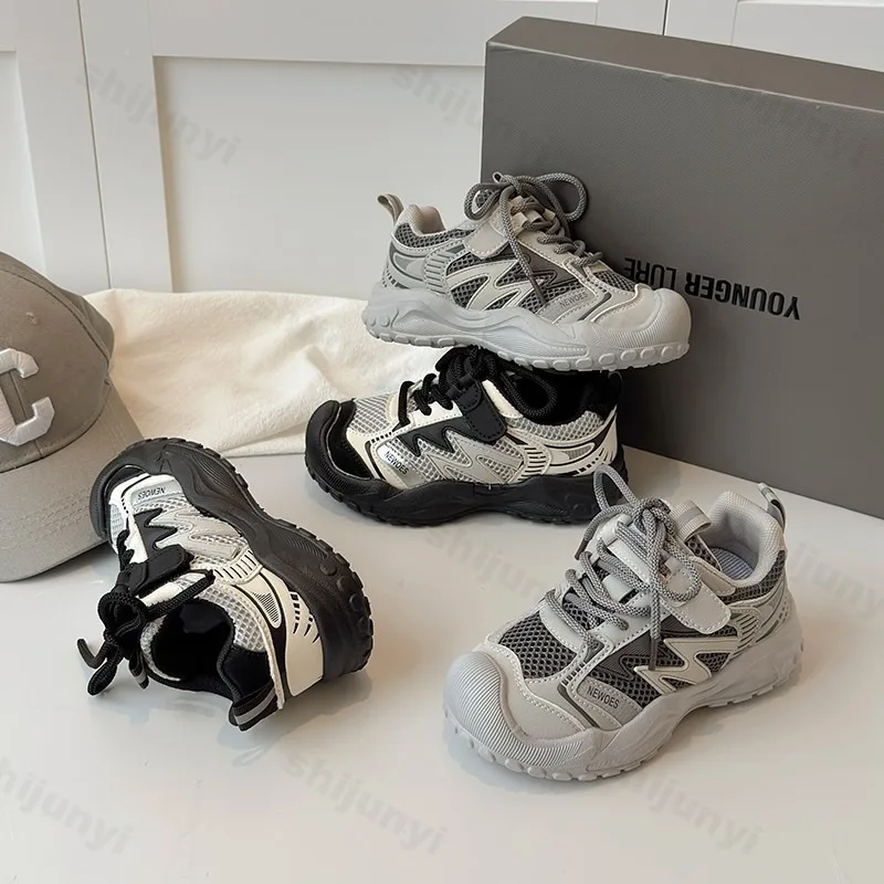 

Children Casual Shoes Autumn 2025 Boys Fashion Soft Bottom Anti-slipepry Sports Shoe Kids Comfortable Breathable Running Shoes