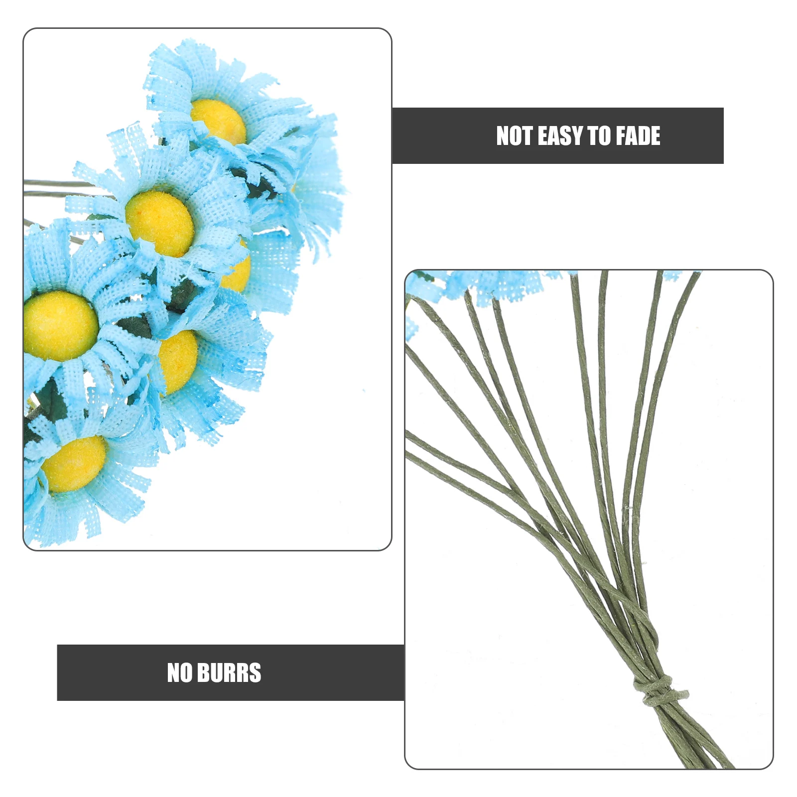

Artificial 2cm Small Chrysanthemum Daisy Flowers Home Office Craft DIY Orange Decoration Fake Flower Arrangement Mini