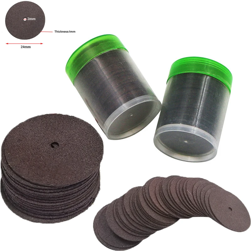 

36pcs 24mm Fiberglass Reinforced Mini Drill Cutting Disc Cut Off Wheel Dremel Accessories Abrasive Tools for Rotary Tool