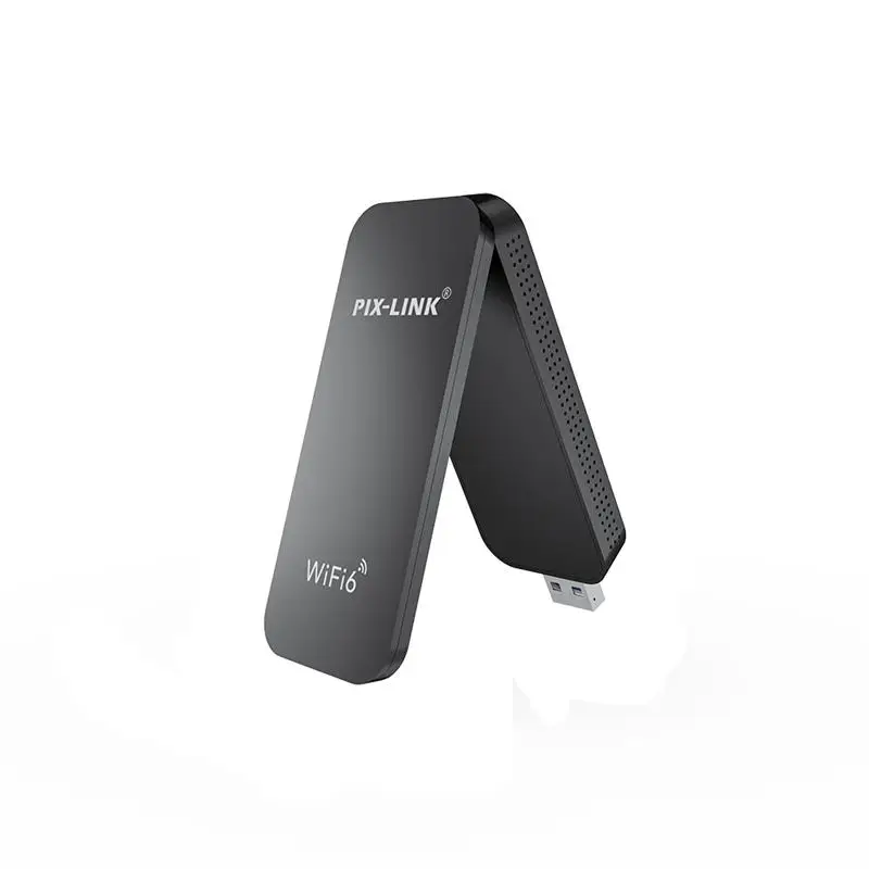 Адаптер для беспроводной сети PIX-LINK UAX02 WiFi 6 2,4G & 5G AX1800 8832bu 1800m WiFi 6 USB-адаптер USB3.0 для Win10/11