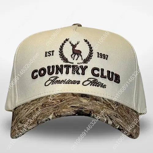 Imagen 2 del producto Sombrero de camionero vintage Country Cowboy lindo Preppy Retro occidental camionero sombreros hombres mujeres moda Snapback Tan rojo verde negro