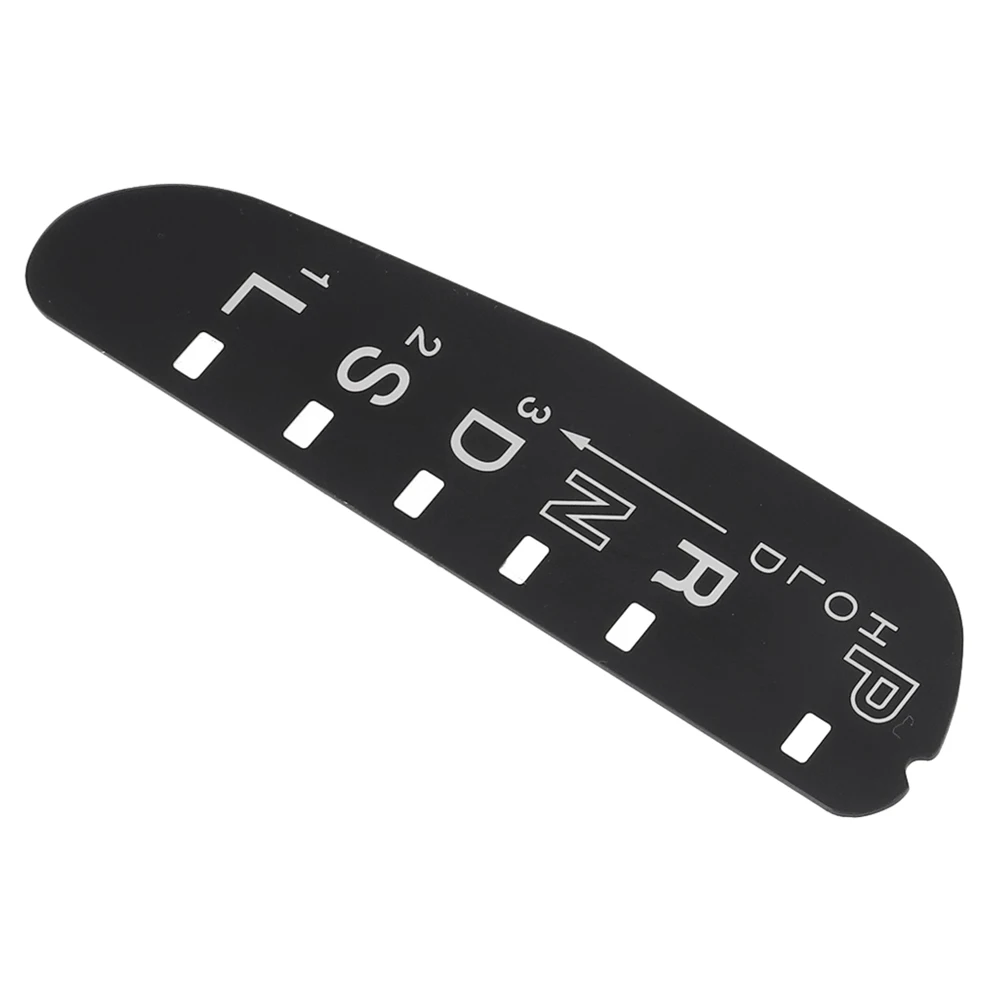 Selection Display Gear Indicator BL8H-64-353 Black Plastic Replacement Shift Panel Prts High Quality Practical