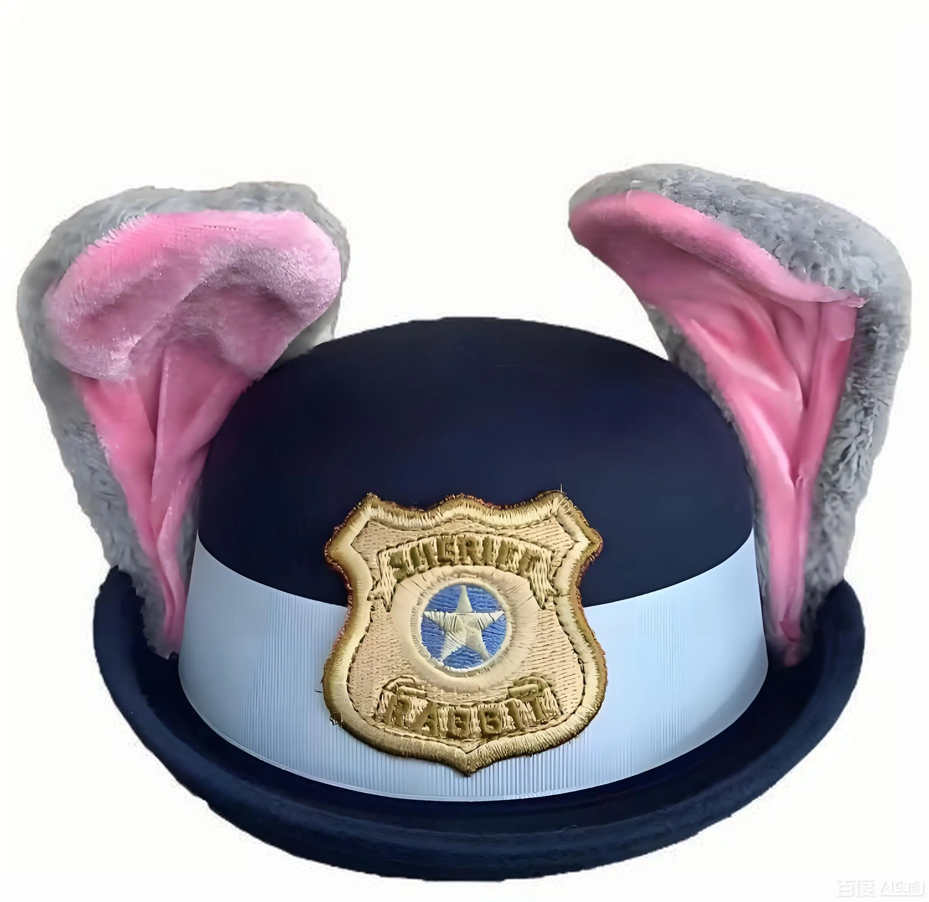 Kids Bunny Costume Accessories Set Bunny Ears Headband Police Badge Tie For Children Halloween Cosplay Carnival Party Dress Up