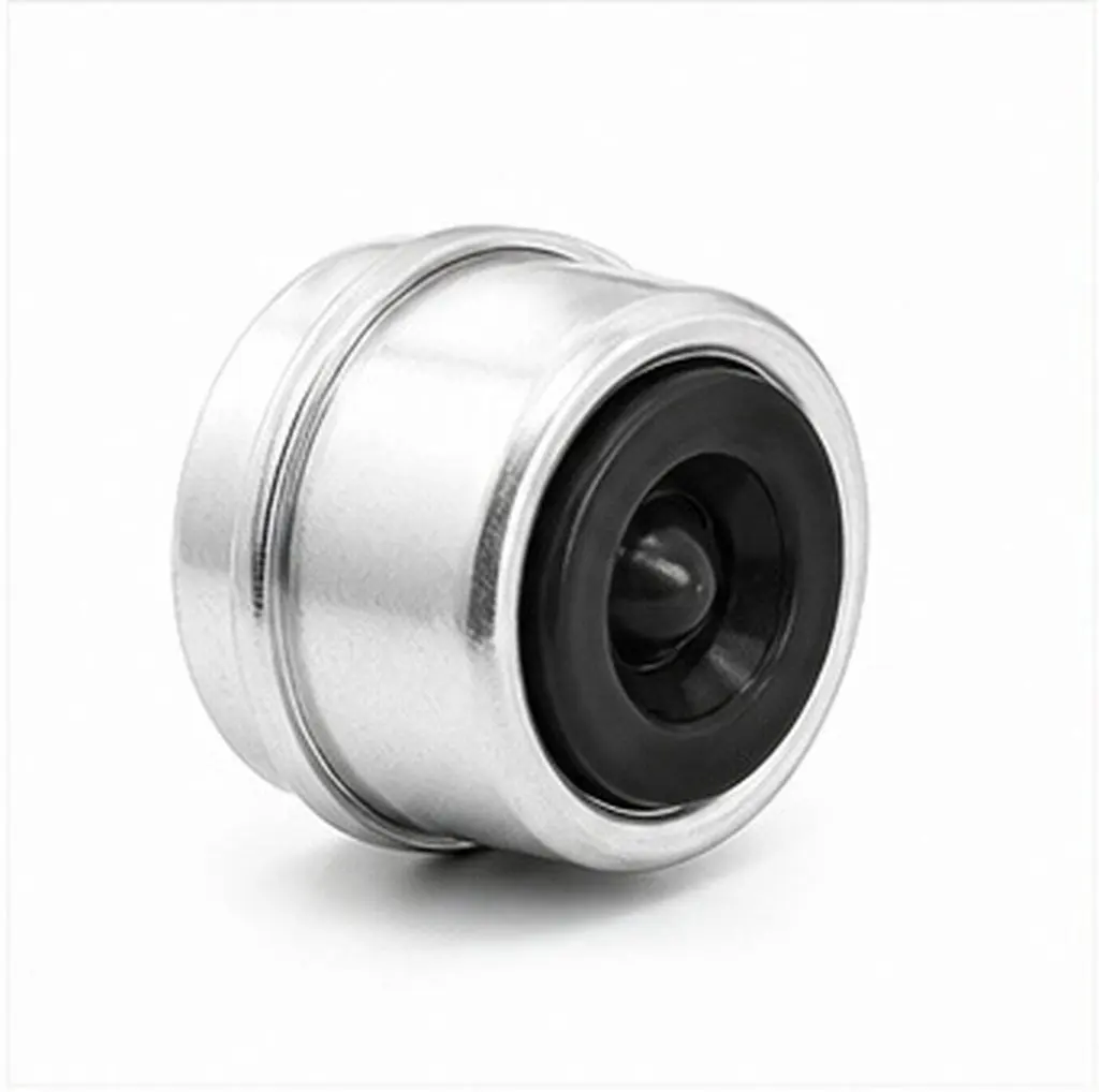4Pcs Hub Dust Cover Trailer Axle Heavy Duty Grease Caps Rubber Plug Wheel Bearing Protector Boat Rv Camper Hub Grease Cap Plug