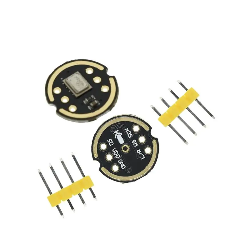 Novo módulo de microfone digital omnidirecional de alta precisão e baixa potência tamanho ultrapequeno ms3625 inmp441 i2s para esp32 e arduino