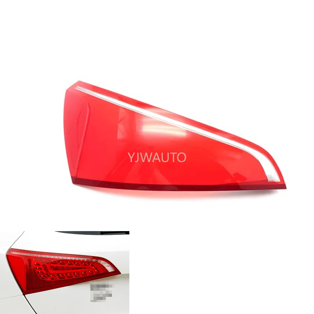 

For Audi Q5 2010 2011 2012 2013 Taillight Cover Car Taillamp Lens Glass Replacement Rear Lampshade Brakelights Shell