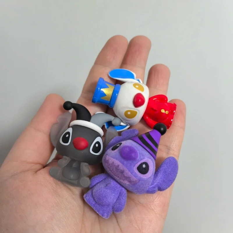 Genuine Disney Mini Stitch Circus Fantasy Series Blind Box Anime Figure Collectible Toy Surprise Trendy Model Decor Birthday