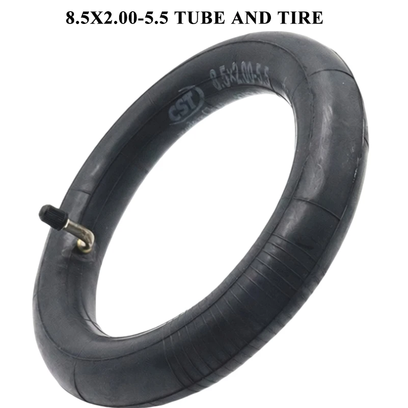 CST 8.5x2.00-5.5 Inflatable Inner Tire 8*2.00-5 inner tube bent 45/90 degree For Electric Scooter Folding Bicycle Parts 8.5 inch