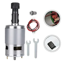DC Motor CNC 775 Spindle Motor 100W 12-24VDC 20000RMP + ER11 Collet For DIY Mini CNC 3018 3018Pro 3018Pro-Max 3018Pro-N