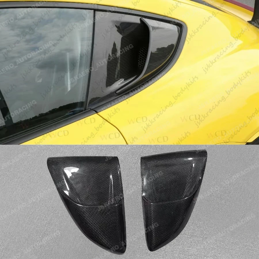 

For Porsche 718 Boxster Cayman 986 16-23 Rear Side Window Cover Carbon Fiber car BodyKits