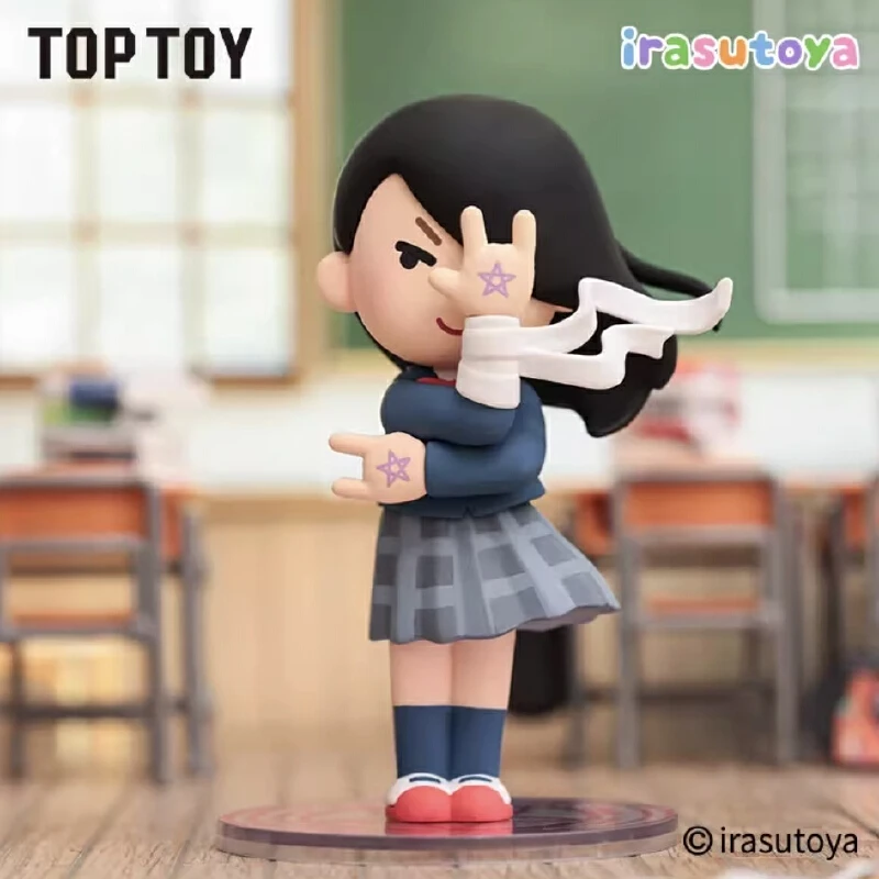 

Горячая топовая игрушка Irasutoya слепая коробка иллюстрация злодея абстрактная серия жизни загадочная коробка милые модные игрушки забавный подарок на заказ