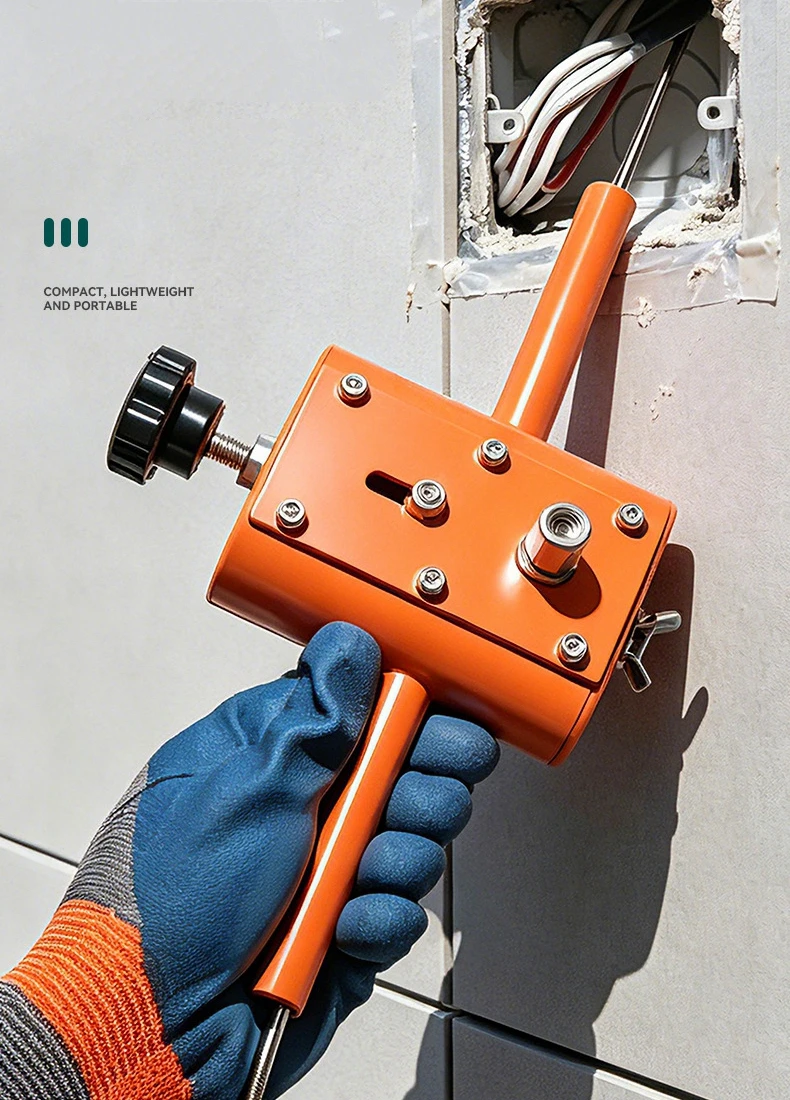 Wire Puller Heavy-duty Handheld Wiring Tools 8mm Wire Tugger For Electrician For Pipe Narrow Spaces Wall Underground Data Center