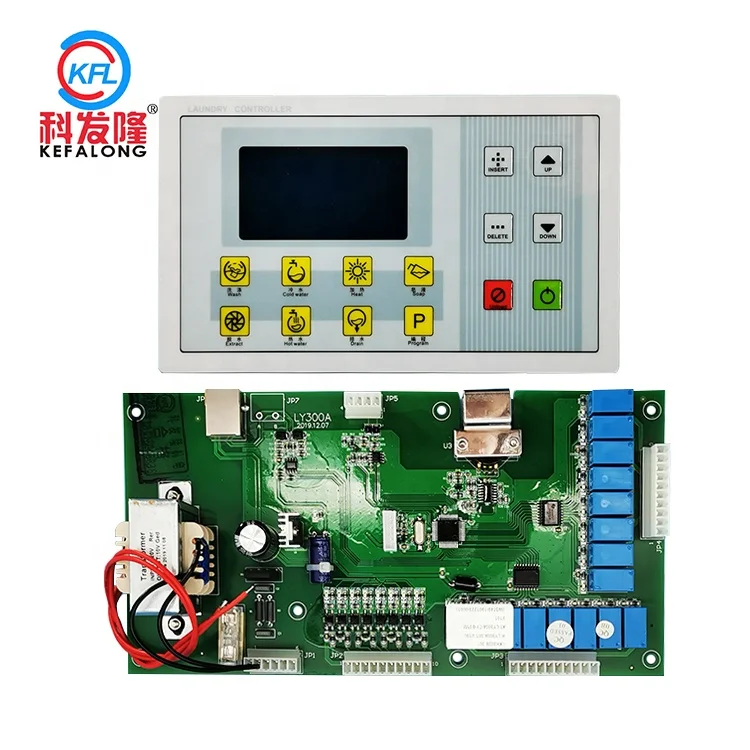 Imagem -03 - Máquina de Lavar Industrial Parte os Modelos Principais da Placa do Computador do Controlador do Painel para Kh322b a