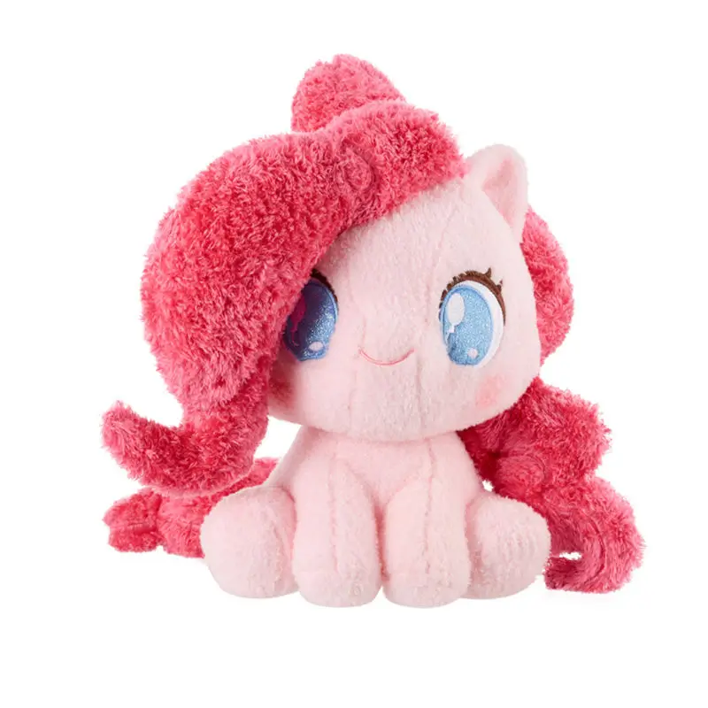 Genuine MINISO My Little Pony Series seduta postura Cartoon Cute Companion Doll Ornaments camera da letto ragazza regalo di compleanno