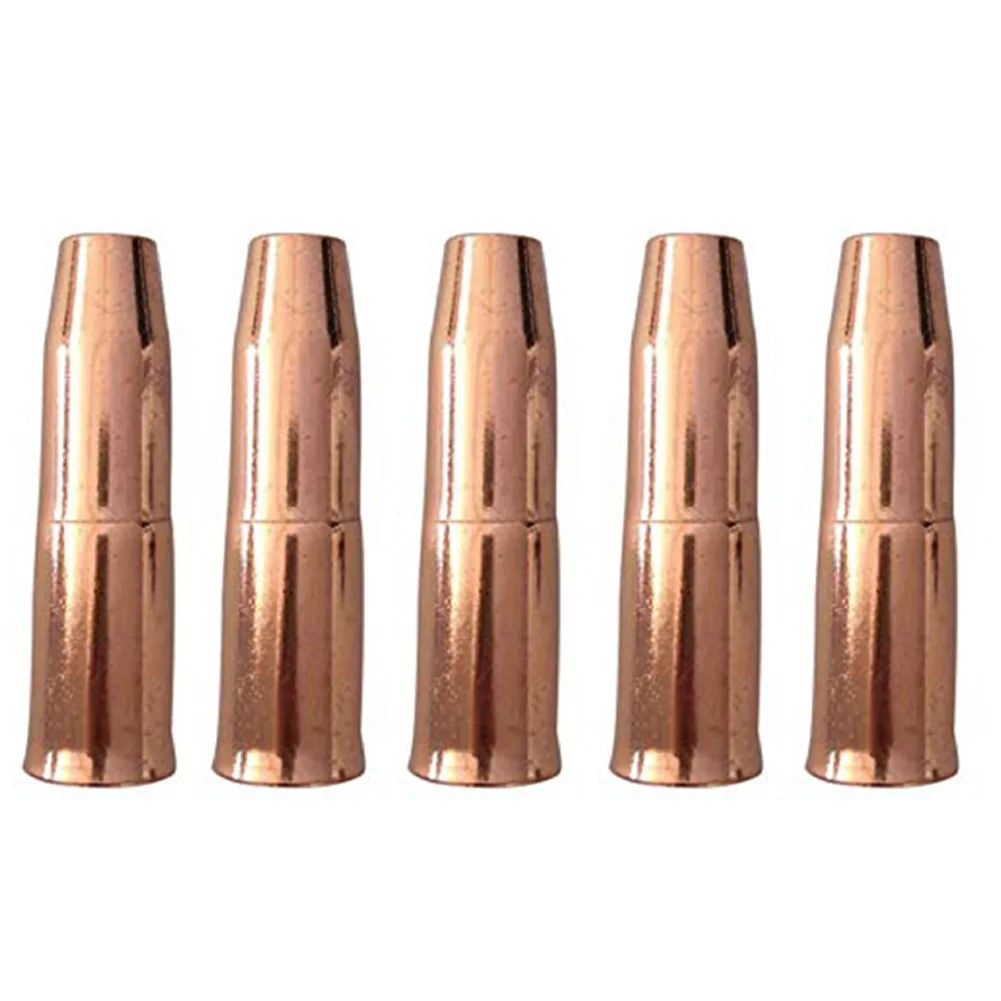 

5Pcs Mig Welding Gas Nozzle 24A-50 Soldering Nozzle Copper For Corresponding Welding Equipment Welder Accessories