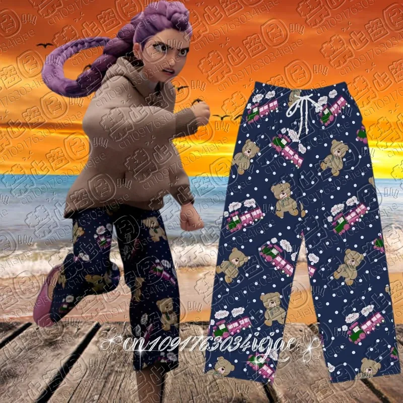 Rumi Choo Choo Pantalones de pijama Pareja Ropa de dormir a juego Idol inspirado Pantalones de salón unisex Traje de regalo para fanáticos 2026