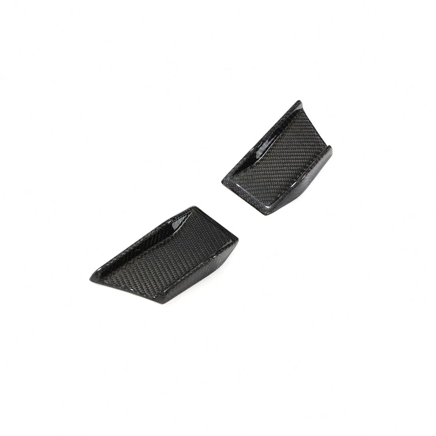 Carbon Fiber G22 Front Fins For BMW G22 G23 M440 Coupe 2-Door 2021-2023