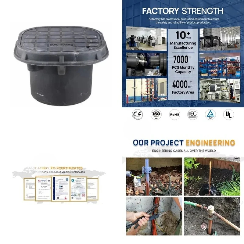 for 280x280x180mm  for Grounding System Inspection  5000kg Manufacturer Direct  Support