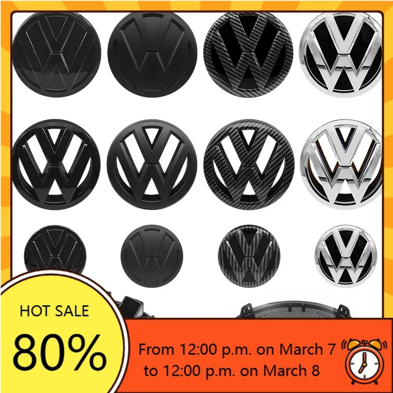 

VW GTI GOLF Valve Stems Caps 2026 Hot Volkswagen VW Hub Caps 3D ABS For Volkswagen PASSAT B6 B7 2011-2015 & Passat B8 2016-2018
