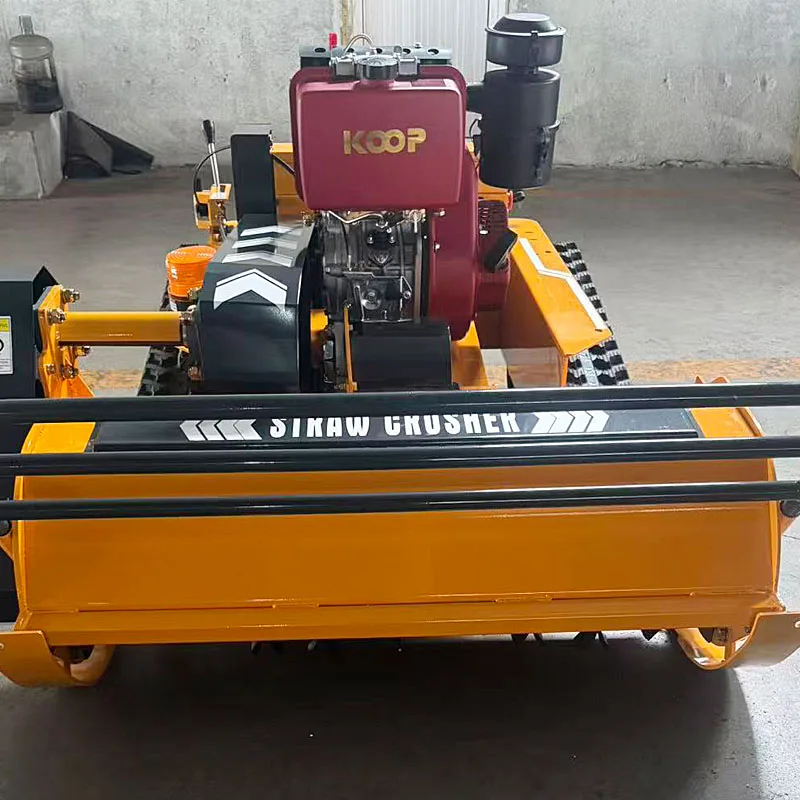 

Customizable CE-certified remote-controlled robotic lawnmower with zero-rotation capability for lawns and gardens.