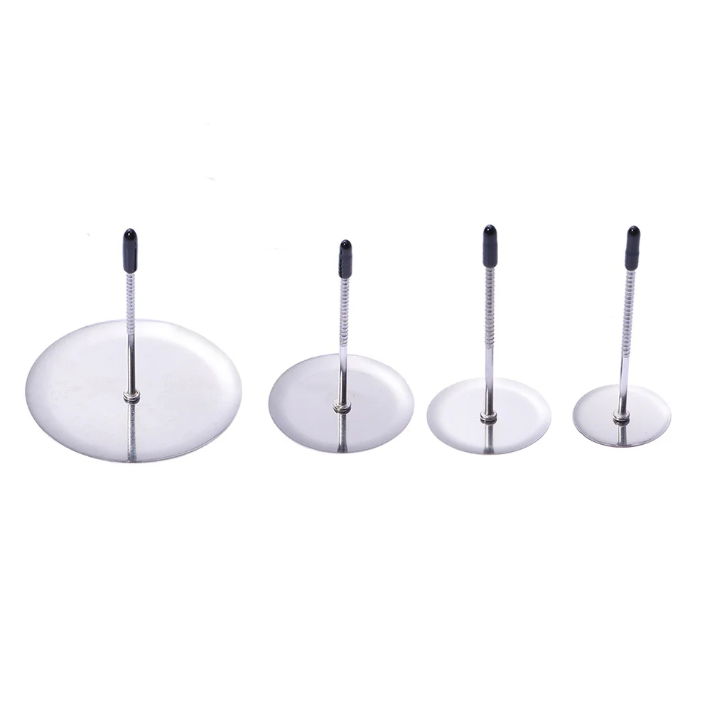 

4 Pcs Cake Flower Lifters Cupcake Decor Tools Nail Baking Needle Stainless Steel