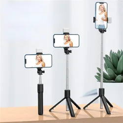 Wireless Selfie Stick Portable Tripod Stand Multifunctional Tripod With Wireless Bluetooth Remote Shutter For IOS Android Phone