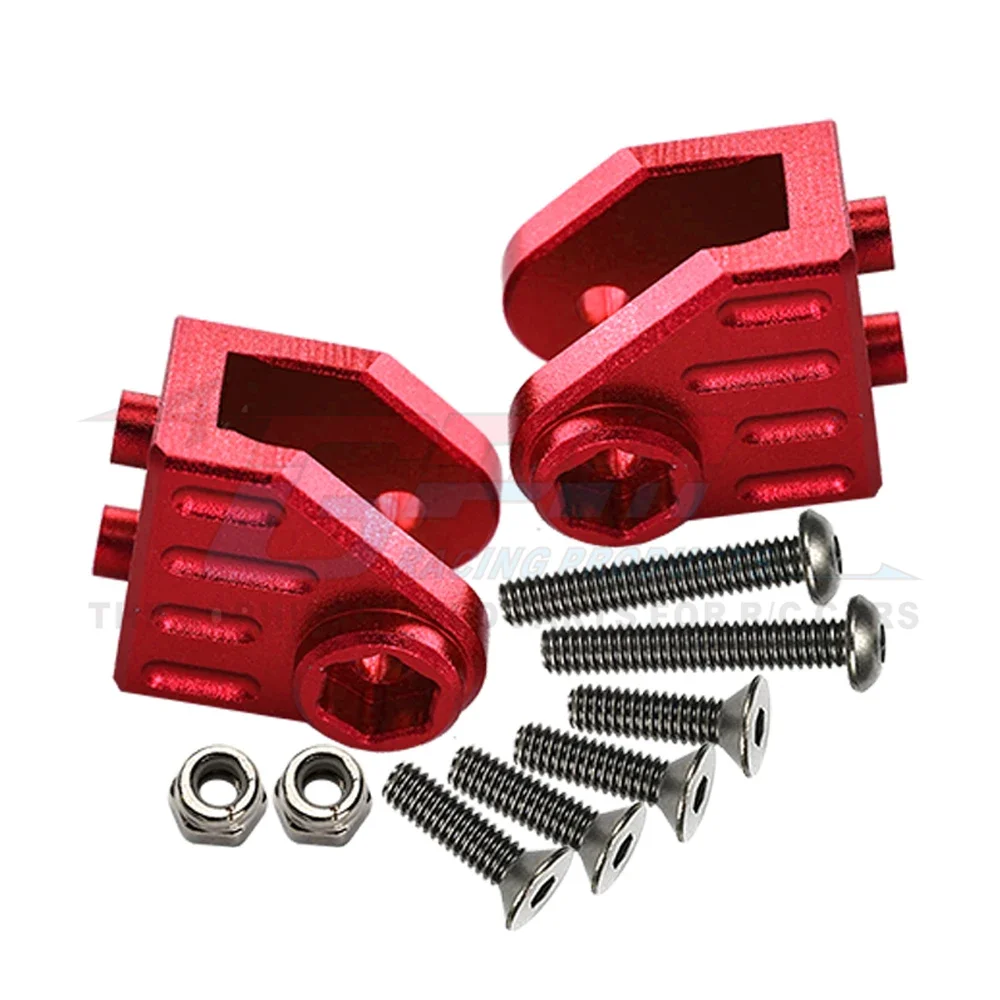 Asiento fijo de montaje de barra inferior delantera trasera de metal GPM LOS 242031   LOS 242030   Para camión Mega Monster de eje sólido LOSI 1/8 LMT 4WD