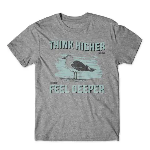 Bird3 Think T-shirt 100% Cotton Premium Tee NEW