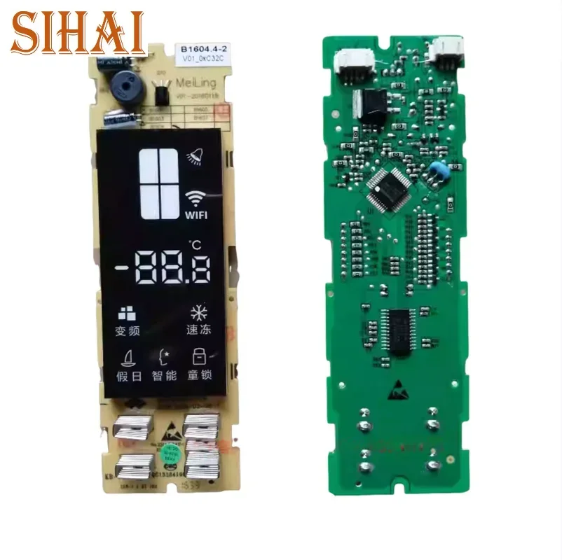 

used for MeiLing Refrigerator Computer board B1604.4-2 Display panel touchpad Power supply board Control board