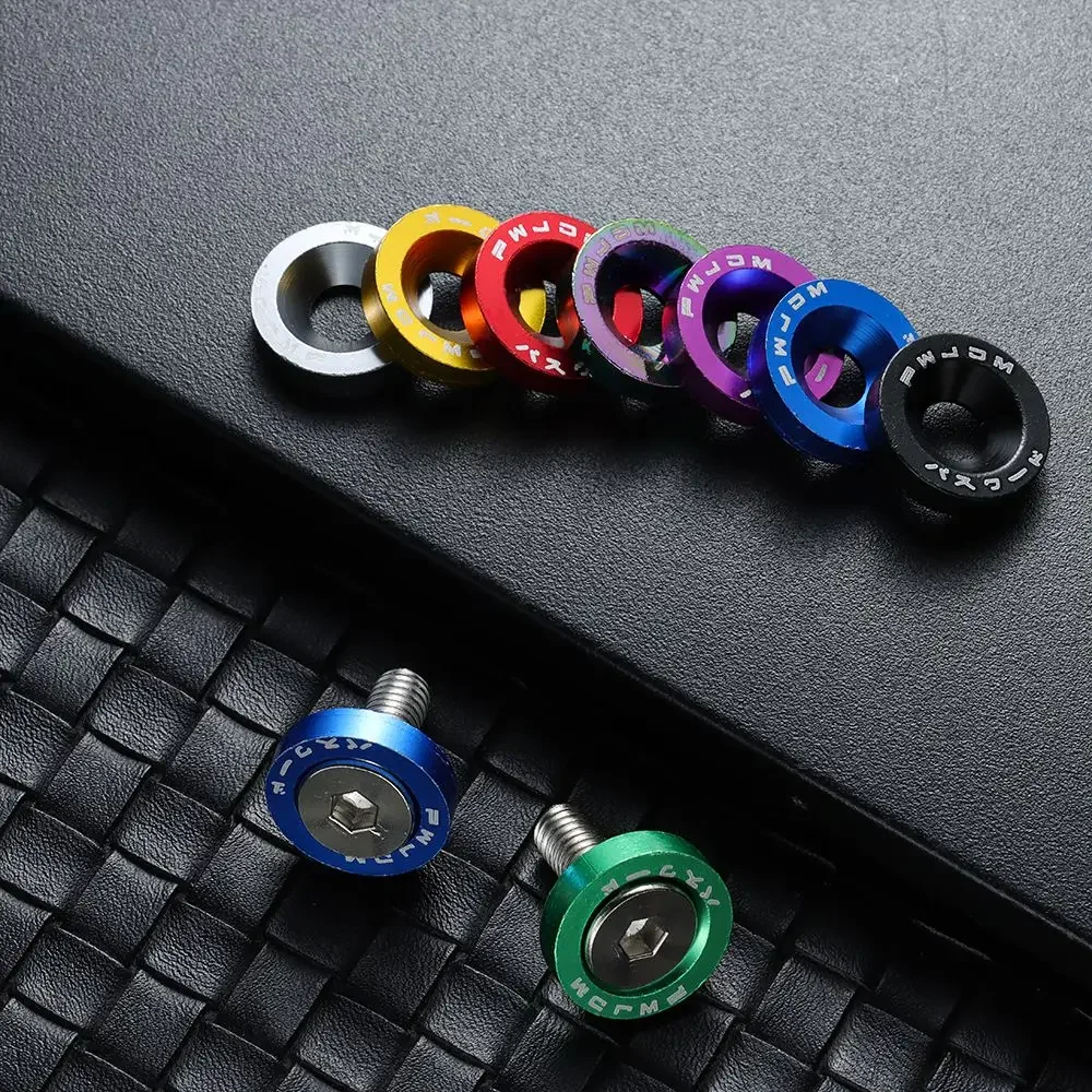 

10 шт., 9 цветов, Ultra Zero Thunder Eagel, автомобильные декоративные винты, винты, шайбы, винты для ручки, крепежные винты для скутера