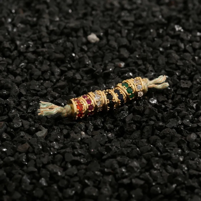 قوس قزح 7 مللي متر 6 مللي متر مستقيم قطع النحاس مطلية بالذهب كريستال خزر عازل ل سوار قلادة البوذية سبحة صلاة لتقوم بها بنفسك الحرفية مجموعة