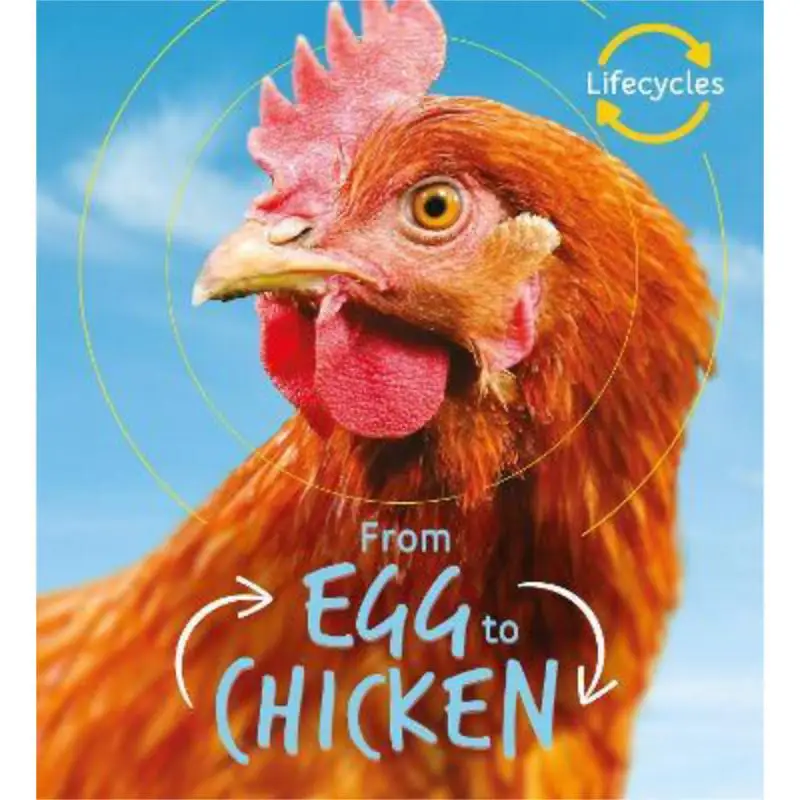 دورات الحياة البيض إلى الدجاج كاميلا دي لا بيدويري كيد للنشر 9781786036179 كتاب #5