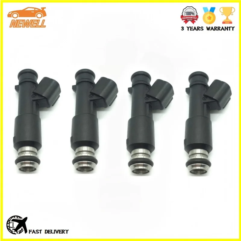 

4pcs 25376995 2537-6995 Fuel Injector For For DFSK Dongfeng GLORY 580 For Xiali N3 1.4 Ville 1.6 1.5 Vizi 1.4 1.5 Geely Vision