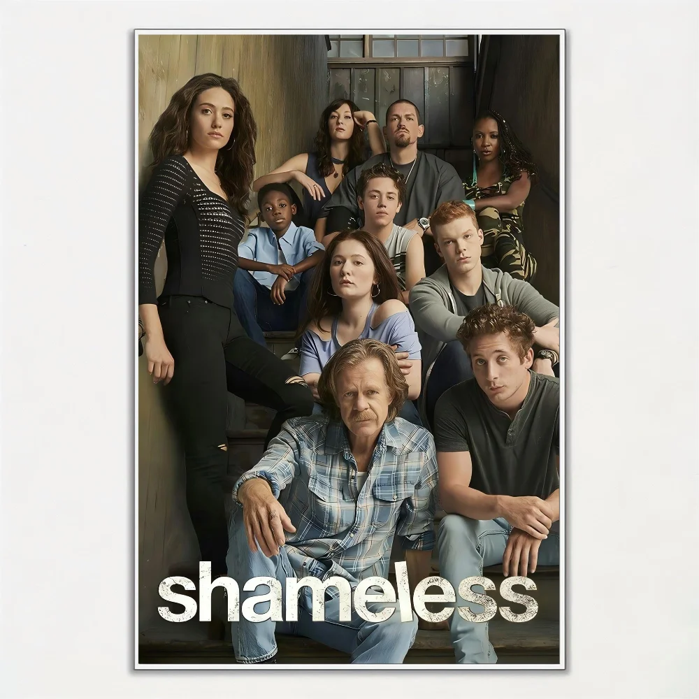 1pc Tv Series Shameless Movie Classic  Poster Paper Print Home Living Room Bedroom Entrance Bar Cafe Art Painting Decoration