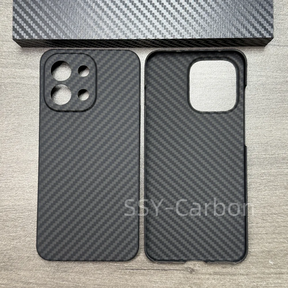 حافظة لهاتف Oneplus 13T من الكربون غطاء هاتف Kevlar Magsafe الحقيقي، حافظة واقية رفيعة للغاية من ألياف الكربون الفاخرة #3