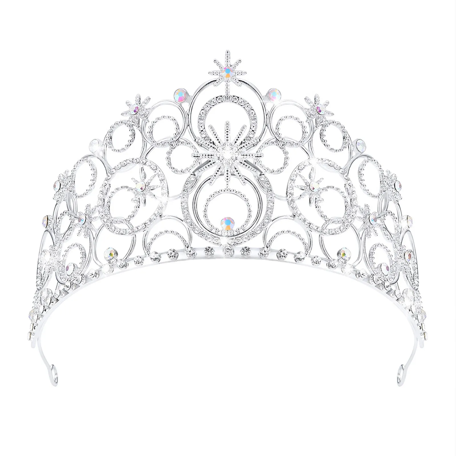 Elegant Bubble Crown For Beauty Pageant And Wedding Headdress High-End Hair Accessories And Jewelry For Special Occasions