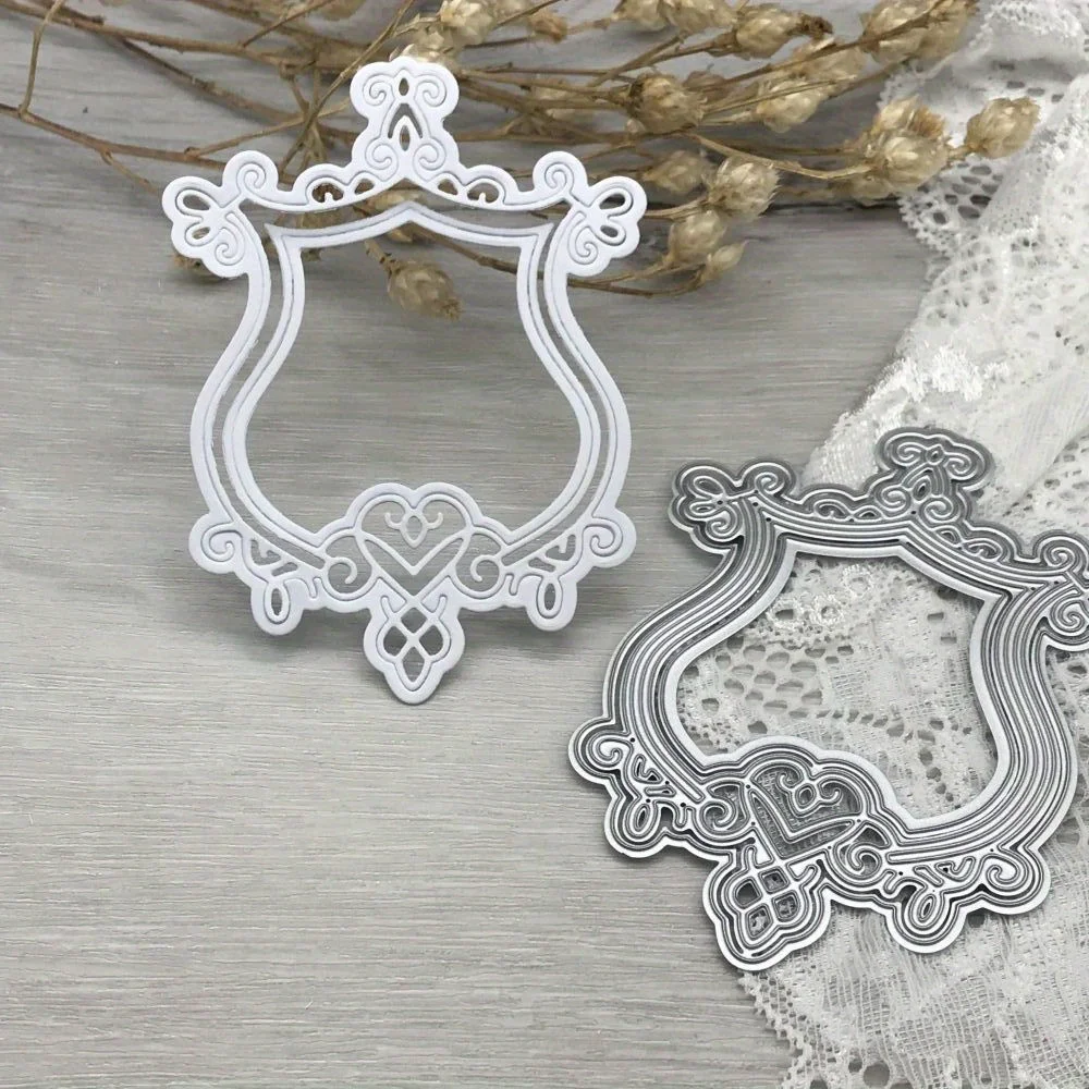 

1pcs metal cutting dies cut die mold frame decoration Scrapbook paper craft blade punch stencils dies