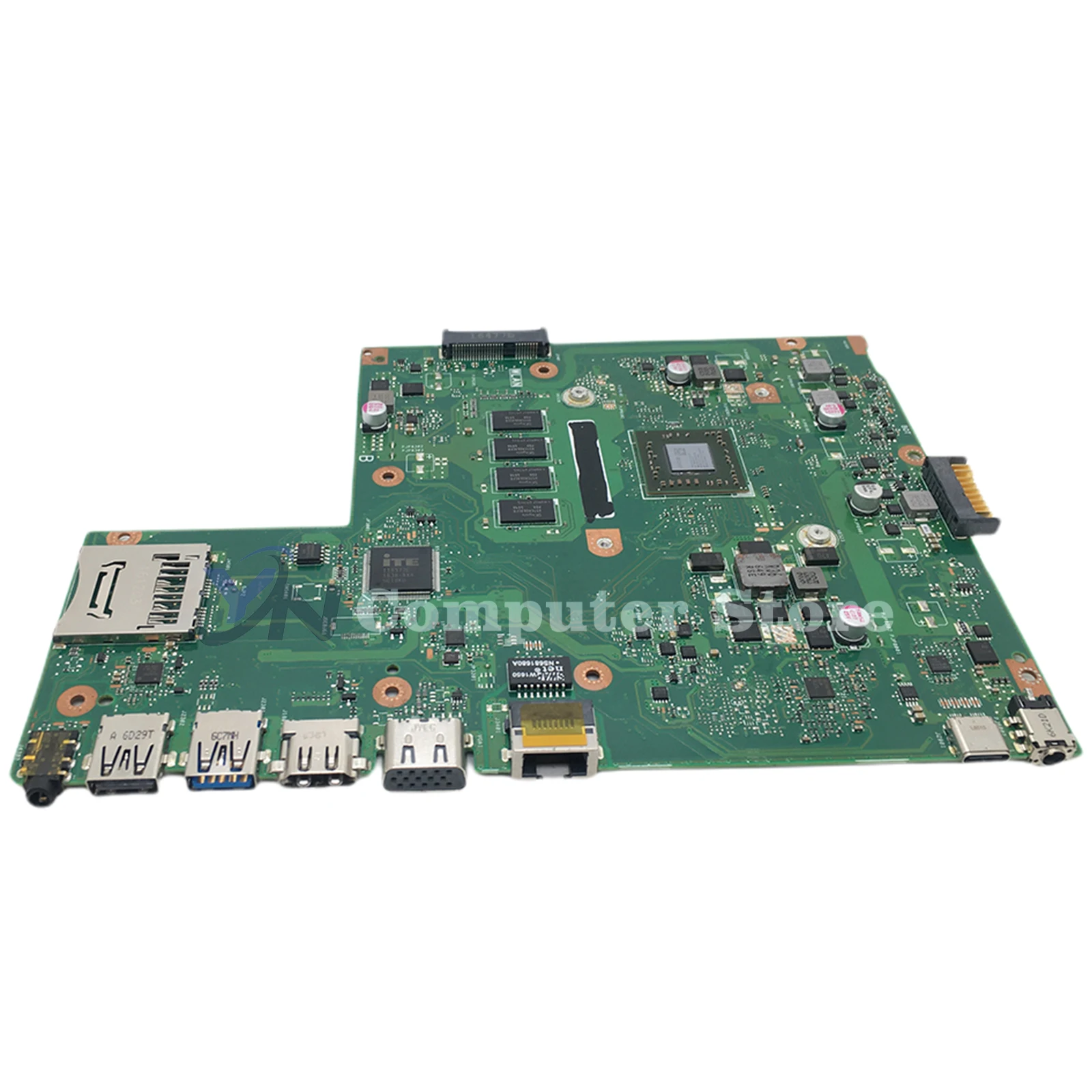 X540ya mainboard für asus vivobook x540y laptop motherboard mit 2gb 4gb 8gb-ram e1 e2 A6-7310 a8-7410u 100% gut funktionieren