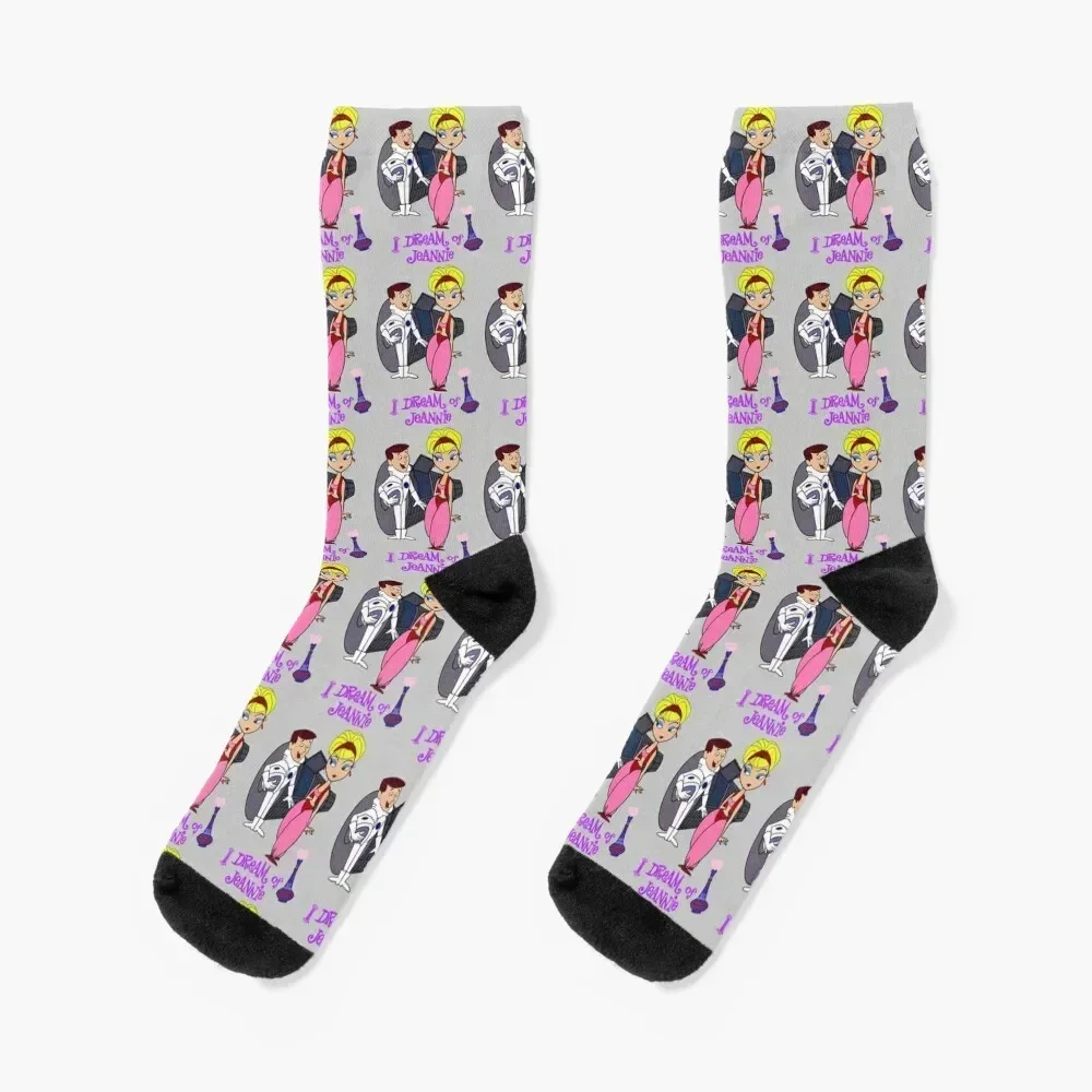 

I Dream Of Jeannie Gifts For Fans, For Men and Women, Gift Valentine's Day Socks essential hip hop Running Socks Man Women's