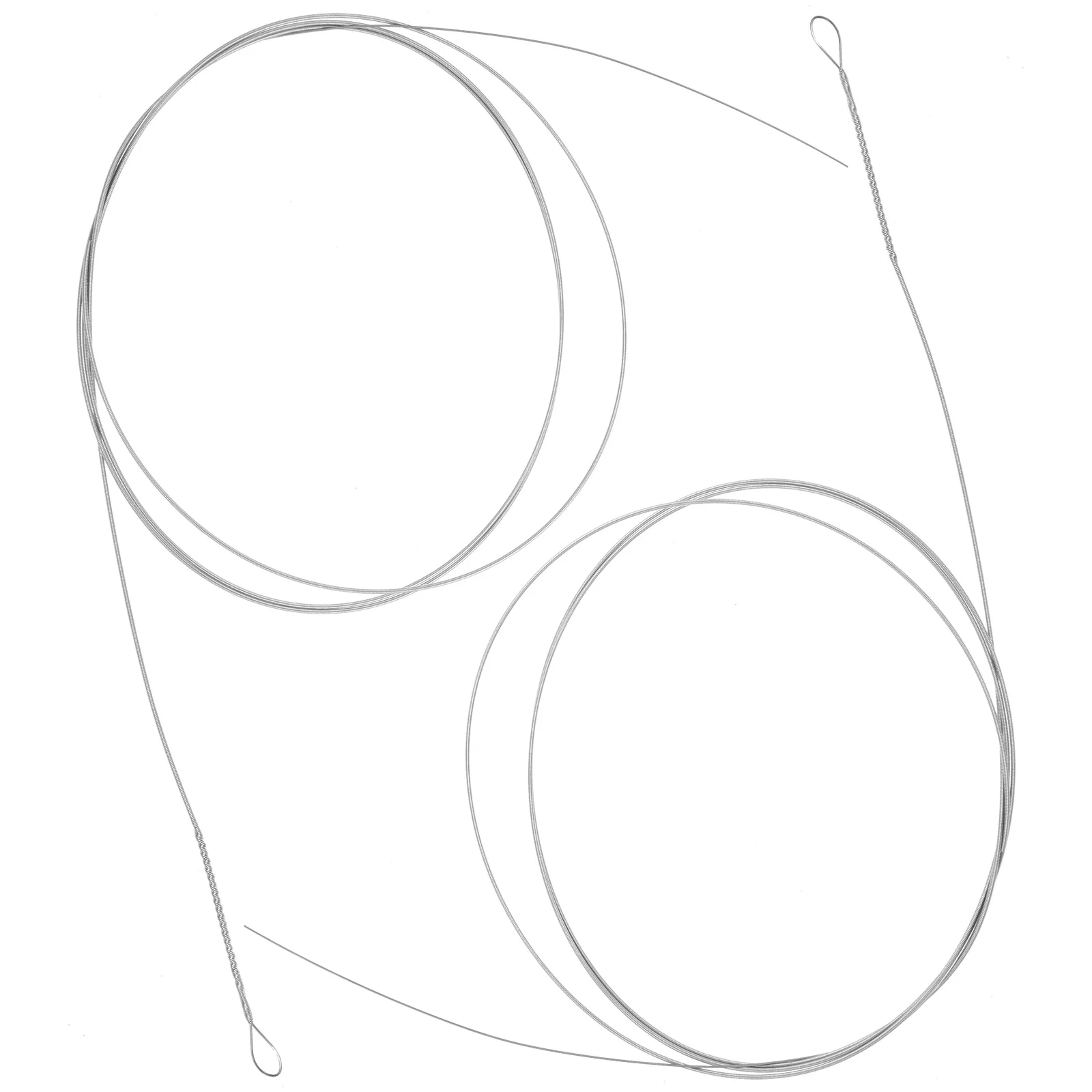 

2 Pcs Steel Yangqin String Accessories Instrument Parts Dulcimer Instruments Accessory